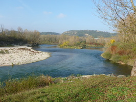Tracage a la rhodamine sur le Rhone