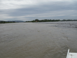 Mesure pendant la chasse des barrages de l'Isere