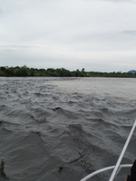 Mesure pendant la chasse des barrages de l'Isere