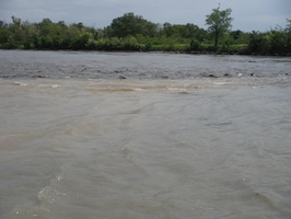 Mesure pendant la chasse des barrages de l'Isere