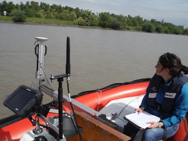 Mesure pendant la chasse des barrages de l'Isere