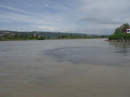 Mesure pendant la chasse des barrages de l'Isere