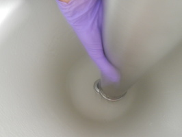Prise de matiere en suspension d'eau du Rhone avec les centrifugeuses fixe et mobile a Jons 