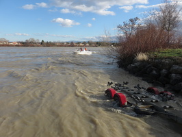 Crue du Rhone et de l'Isere et chasse des barrages sur l'Isere (Crn - Irstea)