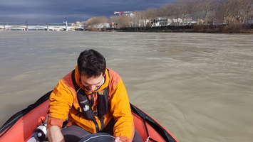 Crue du Rhone janvier 2018