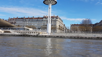 Crue du Rhone janvier 2018