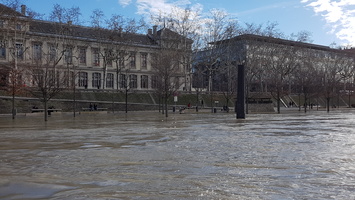 Crue du Rhone janvier 2018