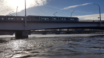 Crue du Rhone janvier 2018