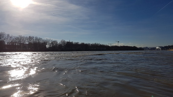 Crue du Rhone janvier 2018