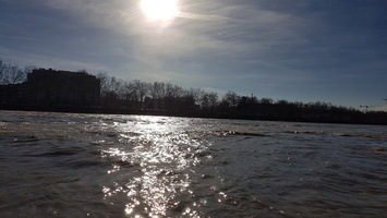 Crue du Rhone janvier 2018