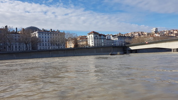 Crue du Rhone janvier 2018