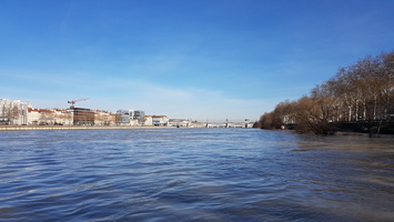 Crue du Rhone janvier 2018