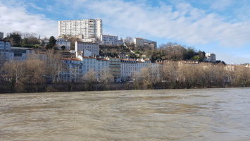 Crue du Rhone janvier 2018
