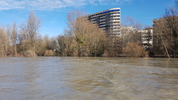 Crue du Rhone janvier 2018