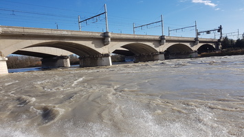 Crue du Rhone janvier 2018