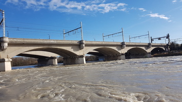Crue du Rhone janvier 2018