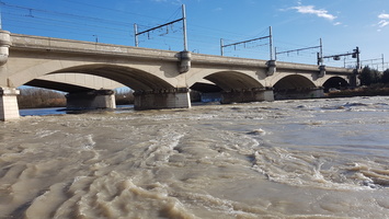 Crue du Rhone janvier 2018