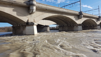 Crue du Rhone janvier 2018