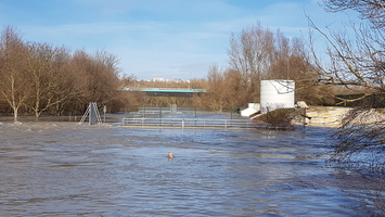 Crue du Rhone janvier 2018