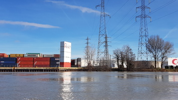 Crue du Rhone janvier 2018