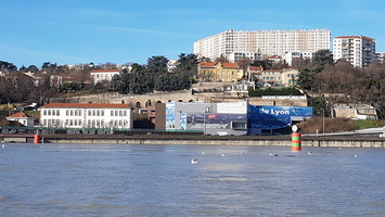 Crue du Rhone janvier 2018