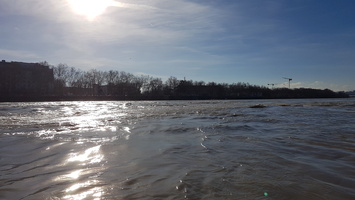 Crue du Rhone janvier 2018