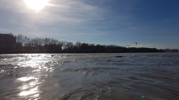 Crue du Rhone janvier 2018