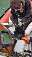 Mesure CTD Adcp sur le Rhone, la Saone et apres leur confluence