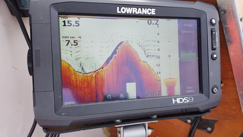 Mesure CTD Adcp sur le Rhone, la Saone et apres leur confluence
