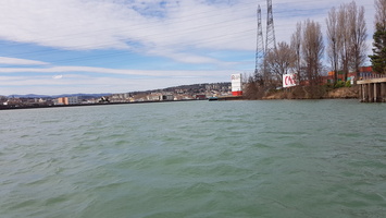 Mesure CTD Adcp sur le Rhone, la Saone et apres leur confluence