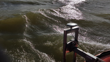 Mesure CTD Adcp sur le Rhone, la Saone et apres leur confluence