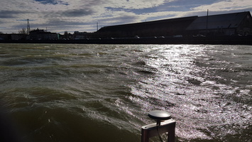 Mesure CTD Adcp sur le Rhone, la Saone et apres leur confluence