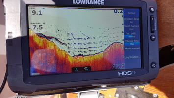 Mesure CTD Adcp sur le Rhone, la Saone et apres leur confluence