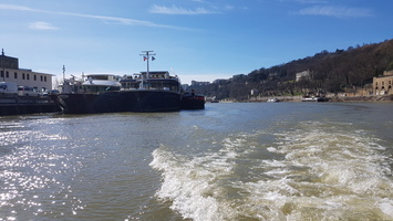 Mesure CTD Adcp sur le Rhone, la Saone et apres leur confluence