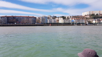 Mesure CTD Adcp sur le Rhone, la Saone et apres leur confluence