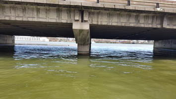 Mesure CTD Adcp sur le Rhone, la Saone et apres leur confluence